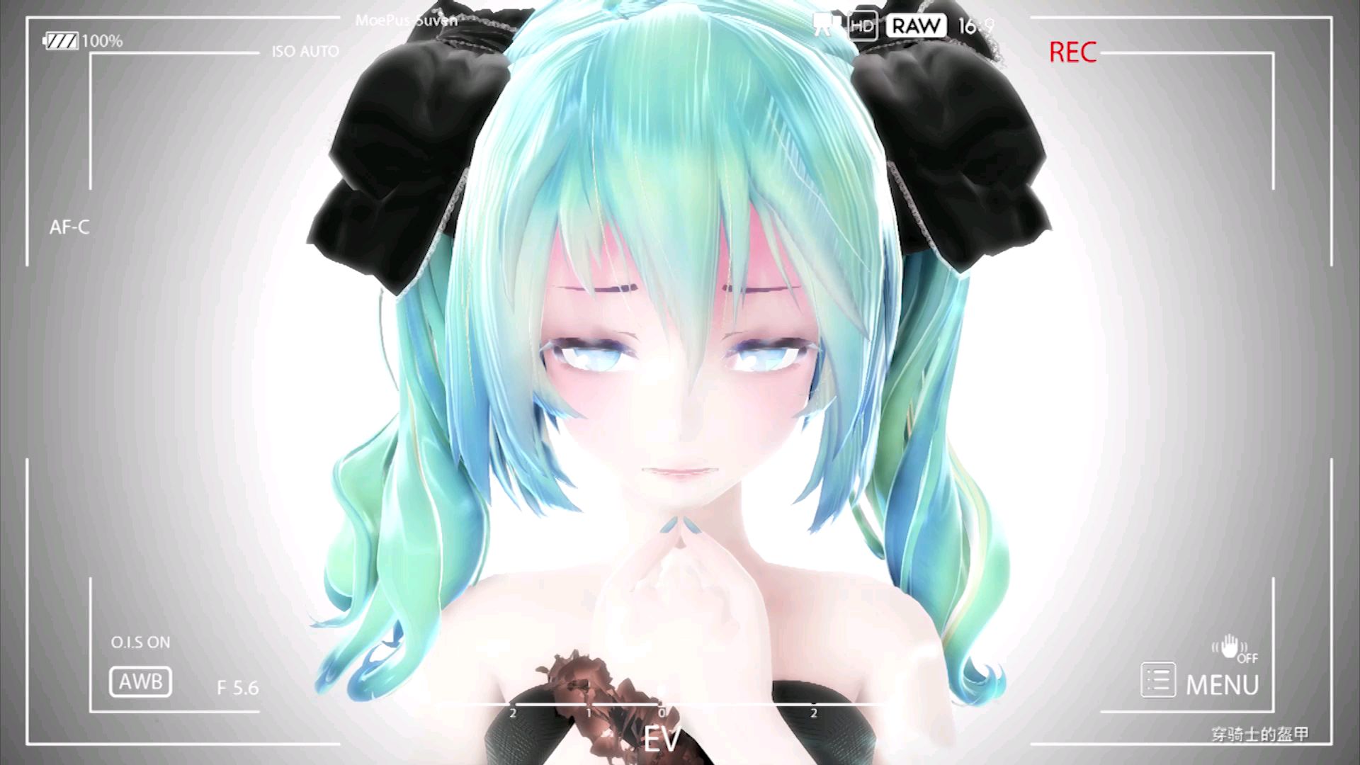 【MMD】可爱miku的颜艺solo